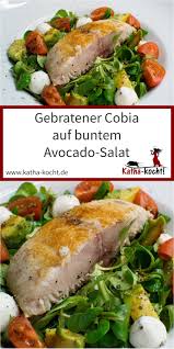 Gebratener Cobia Auf Salat Katha Kocht Lebensmittel Essen Kochen Katha Kocht
