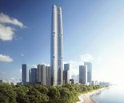 Another chinese building, ping an finance center, was also scaled down for similar reasons. Wuhan Greenland Center Thornton Tomasetti