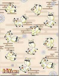 drift off into sleep wrapped in this aodrable inuyasha throw blanket featuring kirara kirara inuyasha dibujos