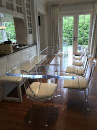 Prop Positions Inc Acrylic Dining Table In Transitional Dining Room Acrylic Dining Chairs Living Room Dining Room Combo Dining Room Combo