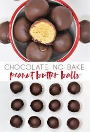 Chocolate Peanut Butter Balls Recipe Peanut Butter Balls Recipe Dessert Recipes Easy Peanut Butter Balls Easy