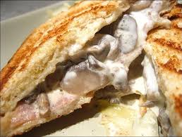 Croque Monsieur Au Jambon Cru Champignons Et Mascarpone Croquemonsieur Un Croque Monsieur Genereusement Garni De Jambon Cru Croque Monsieur Schinken Rezepte
