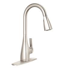 Pfister parisa 4 in lavatory faucet installs with or. Moen Kiran Chrome One Handle Pull Down Kitchen Faucet Lowe S Canada