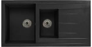Check spelling or type a new query. Cooke Lewis Ising Black Resin 1 5 Bowl Sink Drainer Diy At B Q