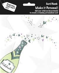 Yes, you can use a personal credit card for business…but should you? Make It Personal Blank Card Champagne Bottle Express Yourself Diy