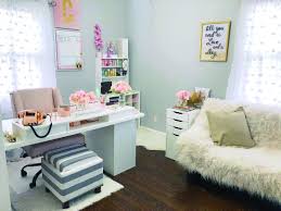 6 Office Organization Ideas Dova Home Home Office Setup Feminine Home Offices Home Office Decor
