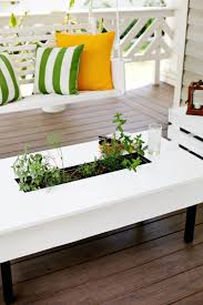 Herb Garden Coffee Table A Beautiful Mess Garden Coffee Table Diy Planters Outdoor Garden Coffee