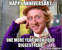The honeymoon period is over now. 25 Memorable And Funny Anniversary Memes Sayingimages Com