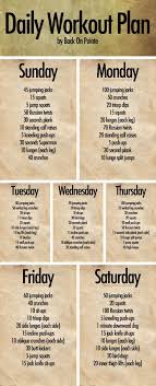 7 Popular Workouts For Missionaries Daily Workout Plan Weekly Workout Plans Weekly Workout