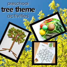 I took some sneak peak pictures. Tree Activities For Kids