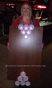 Prize Winning Beer Pong Table Costume Cool Halloween Costumes Diy Halloween Costumes Homemade Costumes
