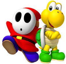 Shy Guy Y Koopa Mario Bros Super Mario Mario