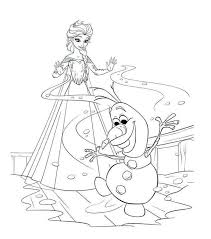Frozen Disegni Da Stampare E Colorare Elsa E Olaf Pagine Da Colorare Disney Disegni Da Colorare Disegni