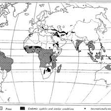 Global Distribution Of Endemic Treponematoses In The 1950s The Figure Download Scientific Diagram