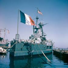 French Battleship Lorraine Marine De Guerre Navire De Guerre Marine Nationale