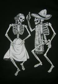 Dancing Skeletons ลายส ก