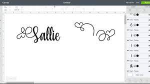 Download the mf i love glitter font from dafont.com. Yessy Font Quick Guide To Turning The Heart Cricut Design Space Youtube