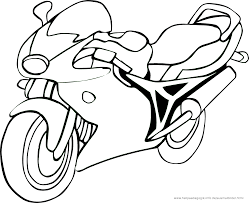 Ausmalbilder Fahrräder Und Motorräder
