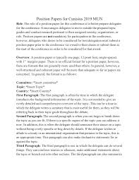 The body of the paper, which contains the central argument and can be further broken up into three unique sections:. Https Www Canisius Edu Sites Default Files 2a Position Paper Guide 19 Pdf