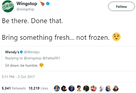 The latest tweets from @wingstop Wendy S Vs Wingstop Twitter Beef Turns Into Rap Battle