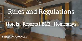 Overview of hospitality for students interested to study in malaysia. Hotel Rules And Regulations Sample Hotels Resorts B B Guest House