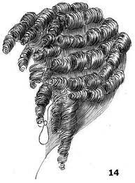Epingle Sur 17th C Hair