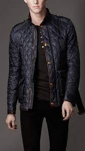 Men S Quilted Jackets Puffers Burberry Official Brown Leather Jacket Men Winter Jacket Men Leather Jacket Men