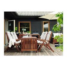 Applaro Klapptisch Aussen Braun Las Ikea Deutschland Backyard Furniture Ikea Outdoor Patio Furniture