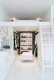 A Sneaky Way To Create A Really Big Closet In Your Small Space Small Loft Bedroom Small Room Design No Closet Solutions