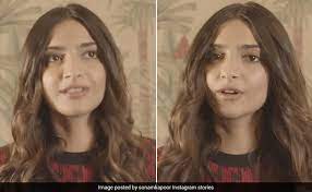 Here she first styled her hair into neat and large curls and then tied up a bun very low, just over her neck. Sonam Kapoor Reveals Tips And Tricks For Beautiful Luscious Hair