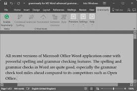 Grammarly Advanced Spelling And Grammar Checker For Office Word