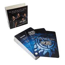Rd.com knowledge facts you might think that this is a trick science trivia question. Supernatural Pop Quiz Trivia Deck Carter Chip Amazon Com Mx Libros