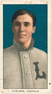 Jake Thielman, Louisville Team, baseball card portrait]