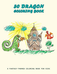 Dragon coloring pages is a printable coloring book for kids. Amazon Com 30 Dragon Coloring Book A Fantasy Themed Coloring Book For Kids 9781076293329 Hatcher Misty Books