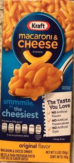 You can create a healthy mac and cheese recipe. Macaroni Cheese Kraft