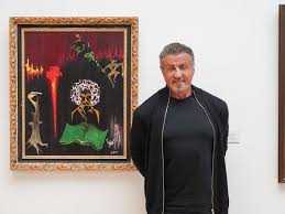Sylvester gardenzio stallone, geboren am 6. Rocky Stallone Zeigt Im Museum Osthaus In Hagen Seine Malerei