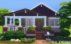 The Walton House At Fake Houses Real Awesome Via Sims 4 Updates Check More At Sims House Design Sims House Sims House Plans