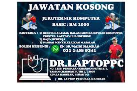 Pegawai penguatkuasa gred n41 2. Dr Laptop Pc Kuala Kangsar Perhatian Jawatan Kosong Jawatan Kosong Area Kuala Kangsar Chandan Putri Usas Berminat Boleh Pm 01114589341 Facebook