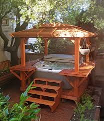 There are a number of potential health benefits that come from hot tubs, and with one in your gazebo you will have instant access. Hans Likes Hot Tub Gazebo Hot Tub Patio Hot Tub Backyard