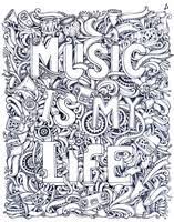 39+ music coloring pages pdf for printing and coloring. Anti Stress Coloring Pages Music