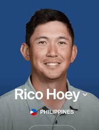Rico Hoey out to make history Rico Hoey of the Philippines surged to the  top of the leaderboard at the US PGA Tour ISCO Championship