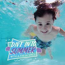 What Better Way To Dive Into Summer Than With A Smile Fresh From A Dental Cleaning Call Us Today 847 698 2161 Parkridged Dental Posts Dental Fun Dental Kids