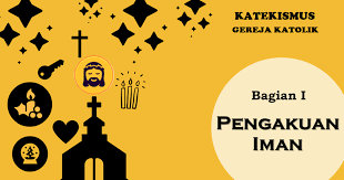 Syahadat para rasul diawali dengan pernyataan aku percaya, yang dalam bahasa latin berbunyi credo. Pengakuan Iman Katolik Seksi 2 Hidup Dalam Terang Sabda