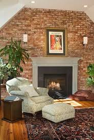 It can be as simple as a fresh paint job on unfinished or previously painted brick. I Love Exposed Brick I Will Have A Faux Brick Wall In My Home Faux Brick Walls Brick Decor Faux Brick