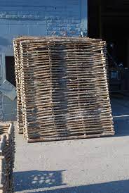 The most common hurdle fence panel material is plastic. Hazelwood Fencing Deborah Silver Co