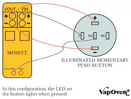 The objective is the same: Wiring An Illuminated 5 Pin Momentary Push Button Vapoven