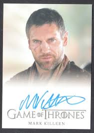 GAME OF THRONES SEASON 3 (2014) AUTOGRAPH CARD MARK KILLEEN Mero