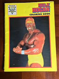 Hulk hogan coloring page | dibujosa.com. Vintage 1991 Wwf Hulk Hogan Coloring Book Wwe 26 95 Picclick