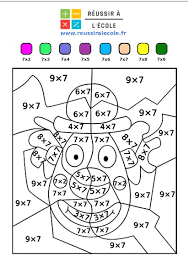 coloriages magiques multiplication table de 7 8 9 coloriage magique multiplication table de 7 coloriage magique