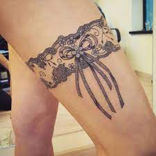 95 cute lace tattoo designs you have never been so pretty before top 103 best lace tattoos 2020 inspiration guide next luxury 50 remarkable lace tattoo designs top 103 best lace tattoos 2020 inspiration guide next luxury. The Best Lace Thigh Tattoo Design Ideas Body Tattoo Art